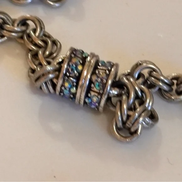 Kirks Folley Silver Magnetic Chain/Crystals - Picture 8 of 11